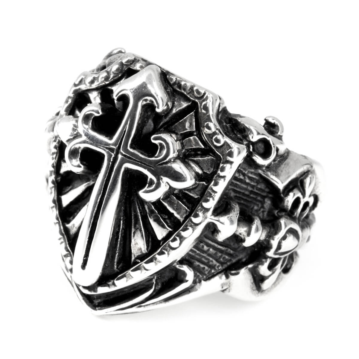 Ring : Crest w/Pollicino Cross