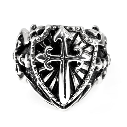 Ring : Crest w/Pollicino Cross