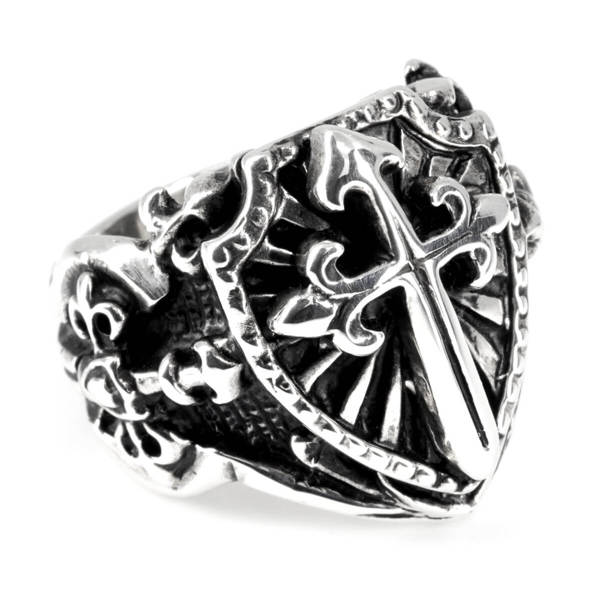 Ring : Crest w/Pollicino Cross