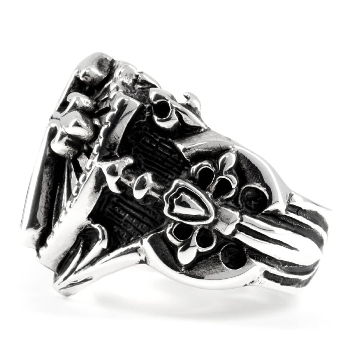 Ring : Crest w/Pollicino Cross