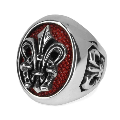 Ring : Special Edition w/Fleur-de-lis Horseshoe