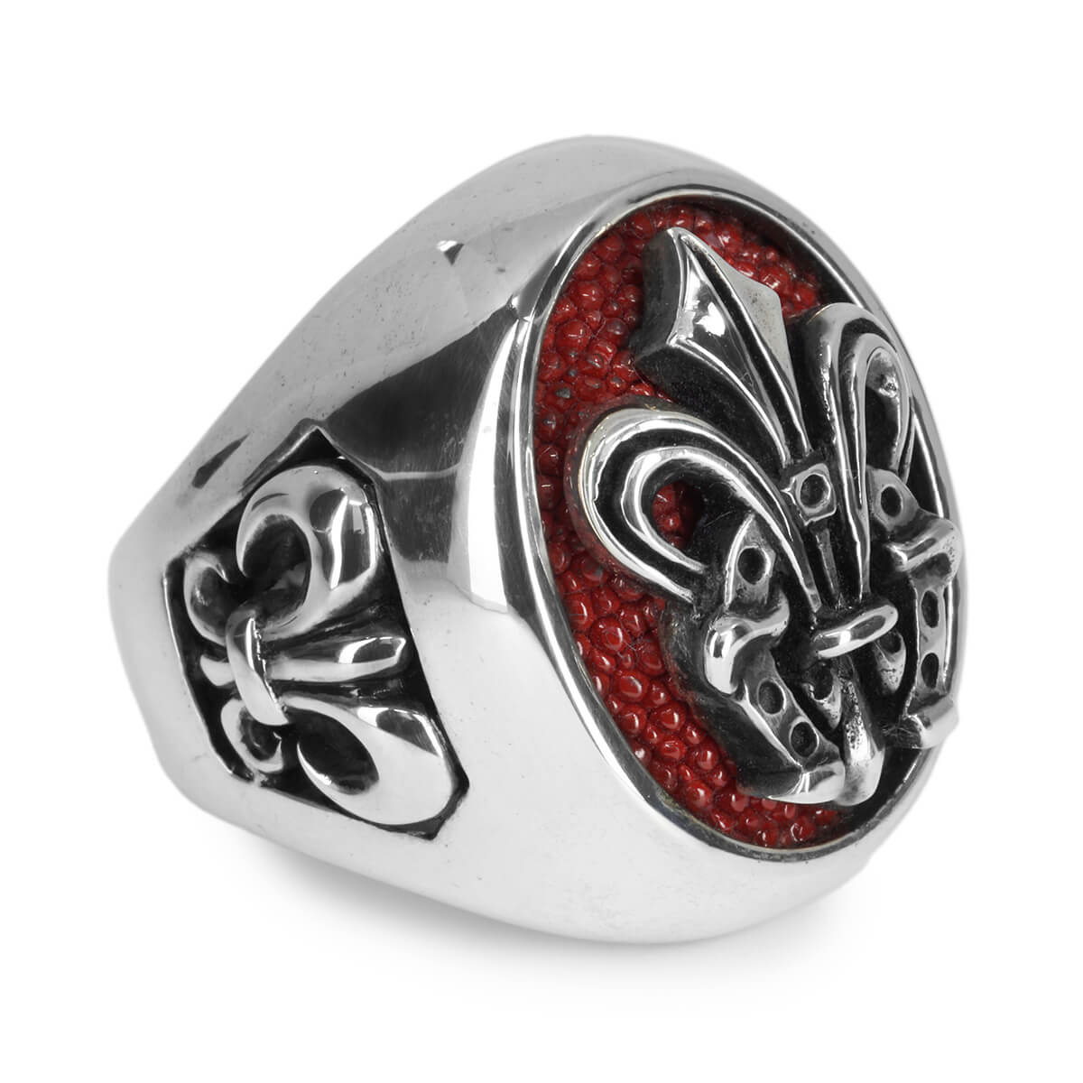 Ring : Special Edition w/Fleur-de-lis Horseshoe