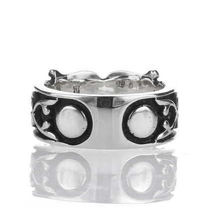 Ring : Scroll Celtic Vine w/Small Stone 2nd Edition w/Pink Topaz