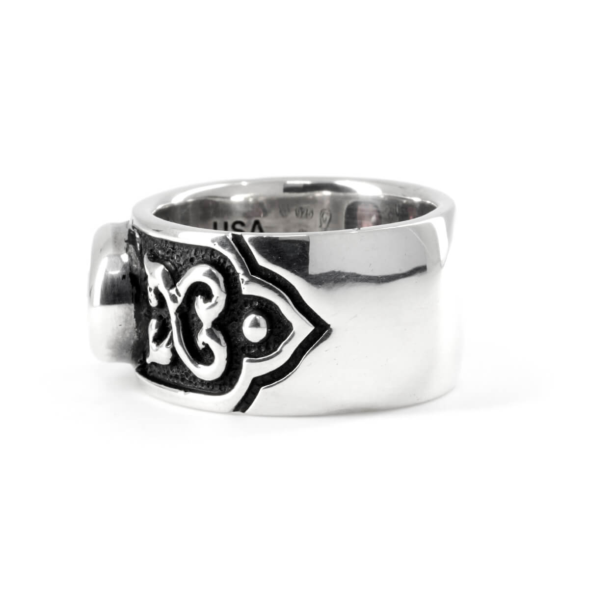 Ring : Celtic Vine w/Large Stone 2nd Edition w/Garnet