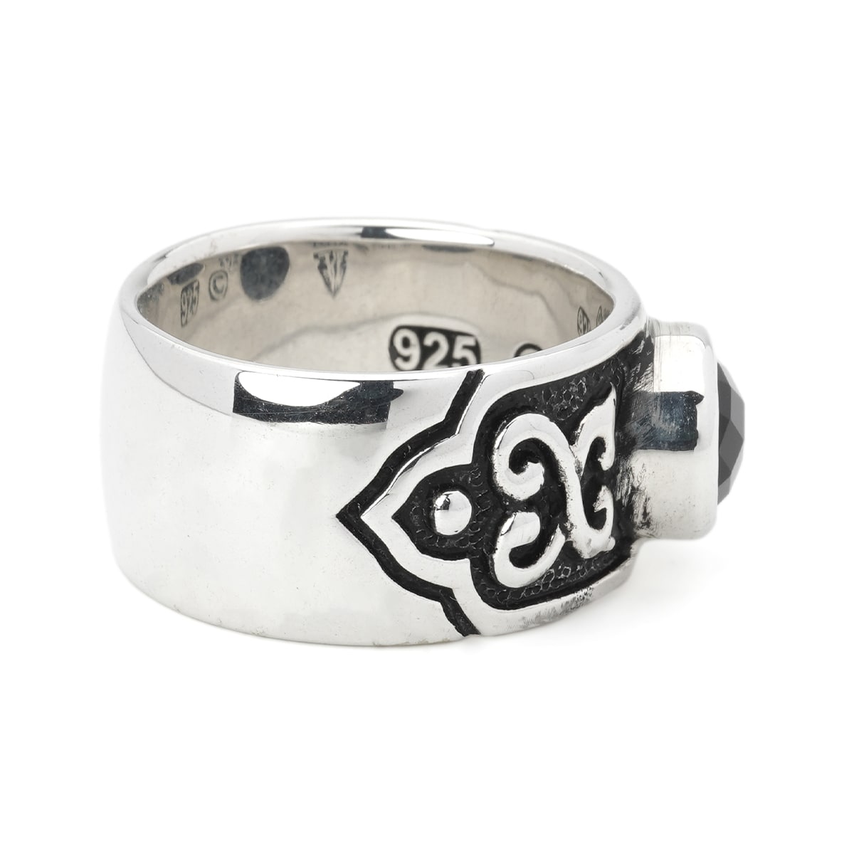 Ring : Celtic Vine w/Large Stone 2nd Edition w/Onyx