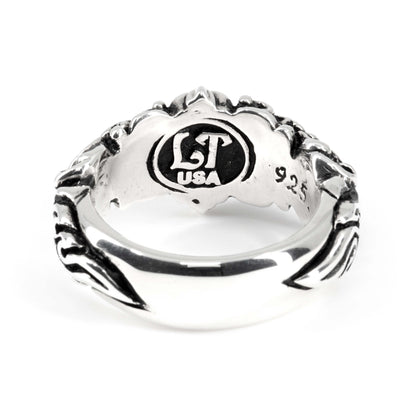 Ring : Non Style w/Fleur-de-lis Cross