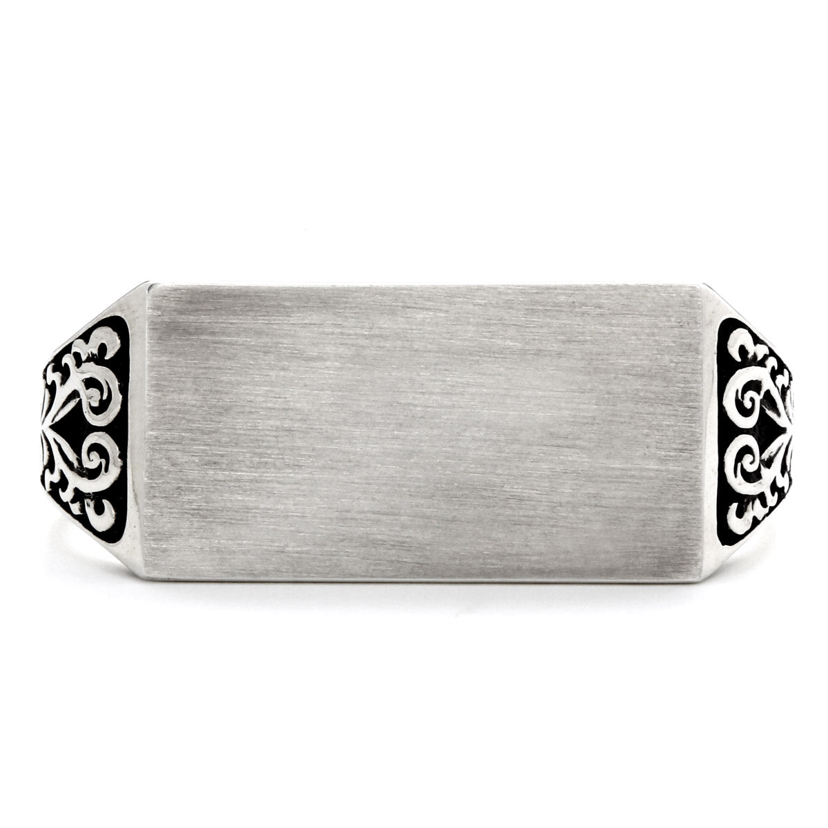 Ring : 2 Finger w/Plain Plate