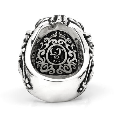 Ring : Dedication inlay w/Pollicino Cross w/Stingray