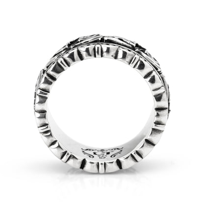 Ring : Revolving Filigree w/Classic Floral Belt