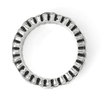 Ring : Beaded Edge w/Sacred Heart Belt