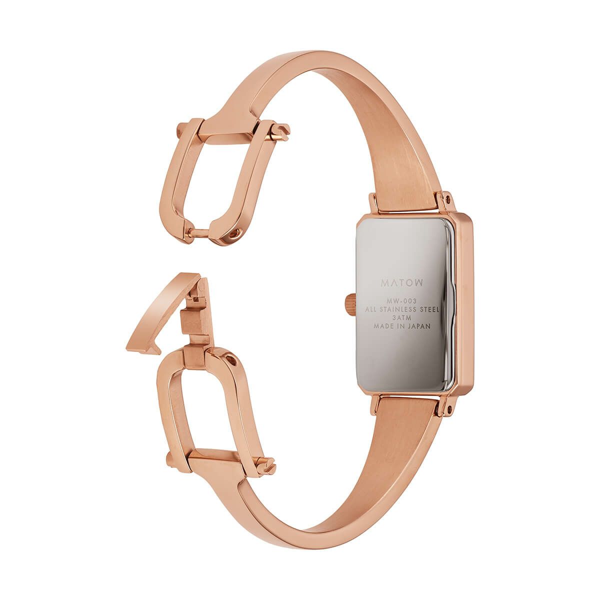 Tsuki Gekka Square Rose Gold Cream