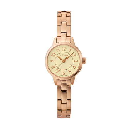 Tsuki Seigetsu Round Rose Gold Champagne