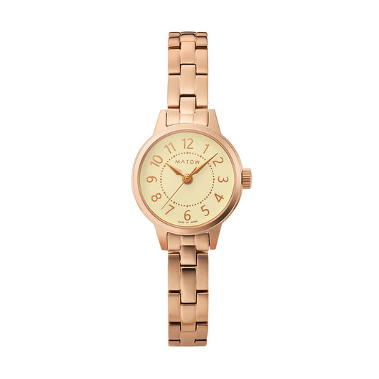 Tsuki Seigetsu Round Rose Gold Champagne