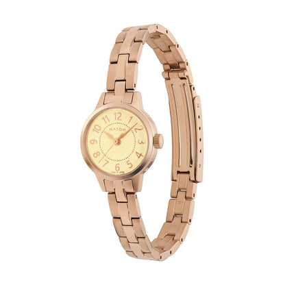 Tsuki Seigetsu Round Rose Gold Champagne