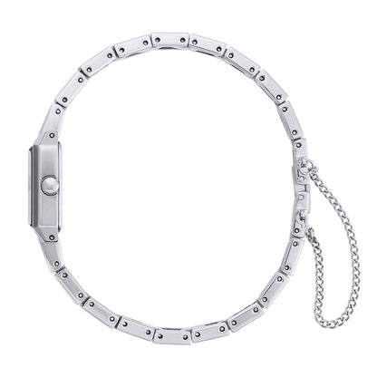 Tsuki Seigetsu Mini Square Silver White