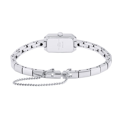 Tsuki Seigetsu Mini Square Silver White