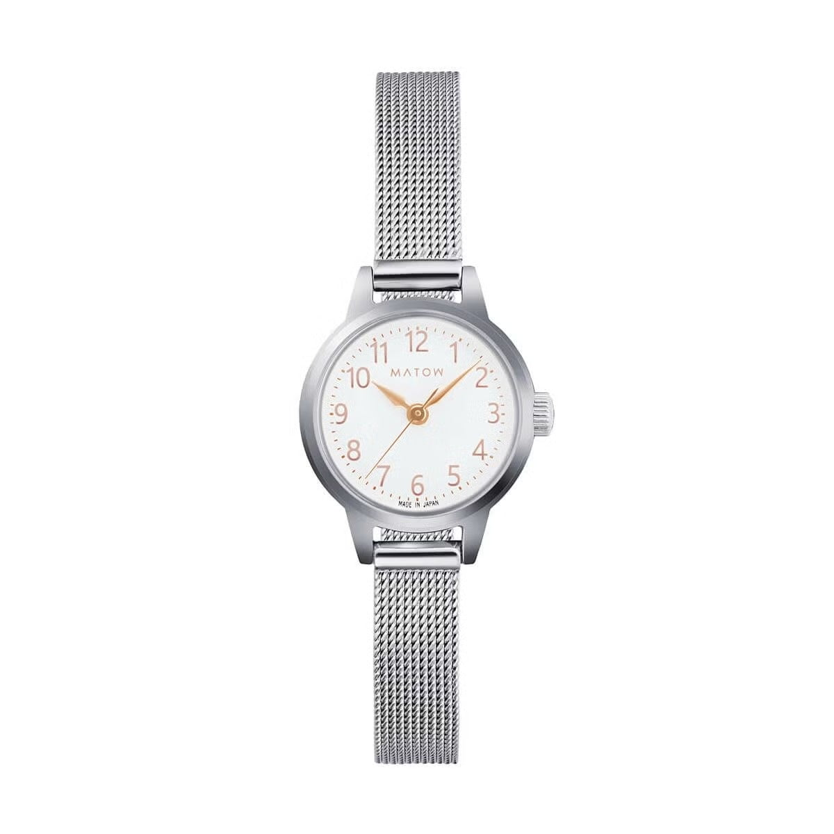 Seigetsu Round Silver White Mesh
