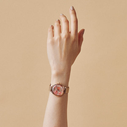 Shiki Bouquet yamazakura Rosegold mesh