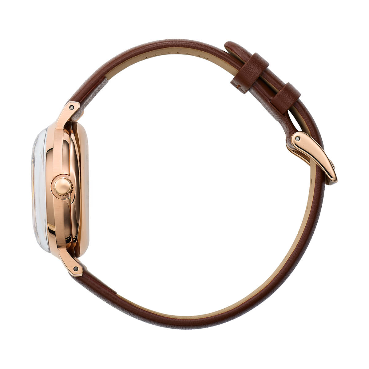 Shiki Bouquet momiji Rosegold Brownleather